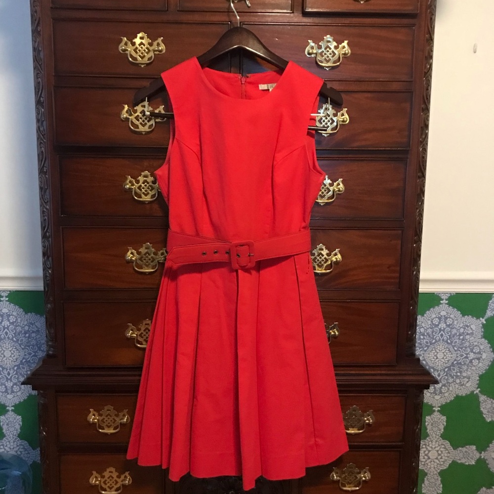 BB Dakota fit and flare dress 6